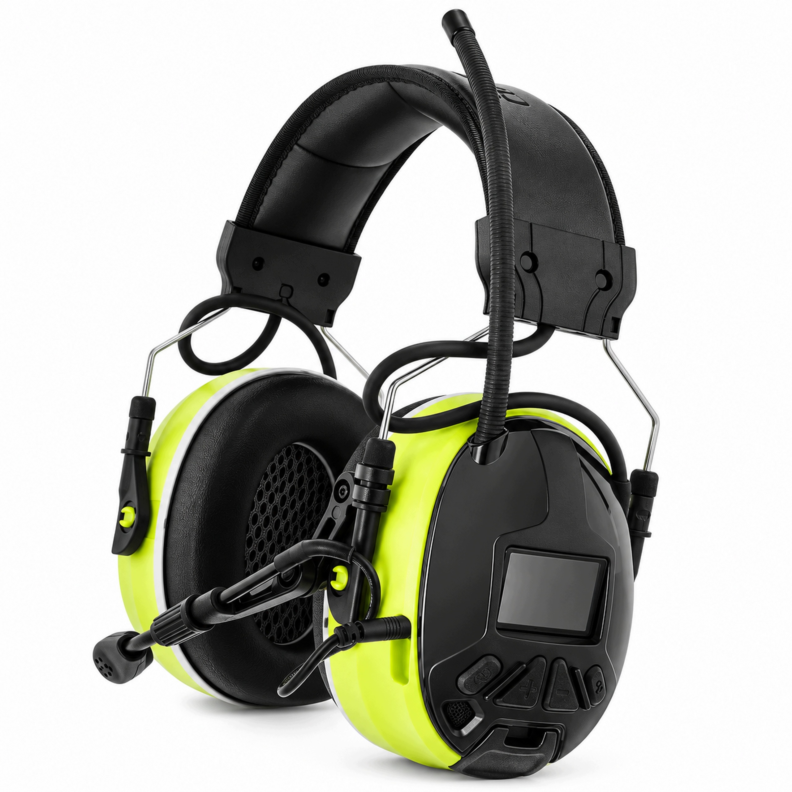Ochrana Sluchu Sluchátka Náhlavní Aktivní Bluetooth Magros Connect
