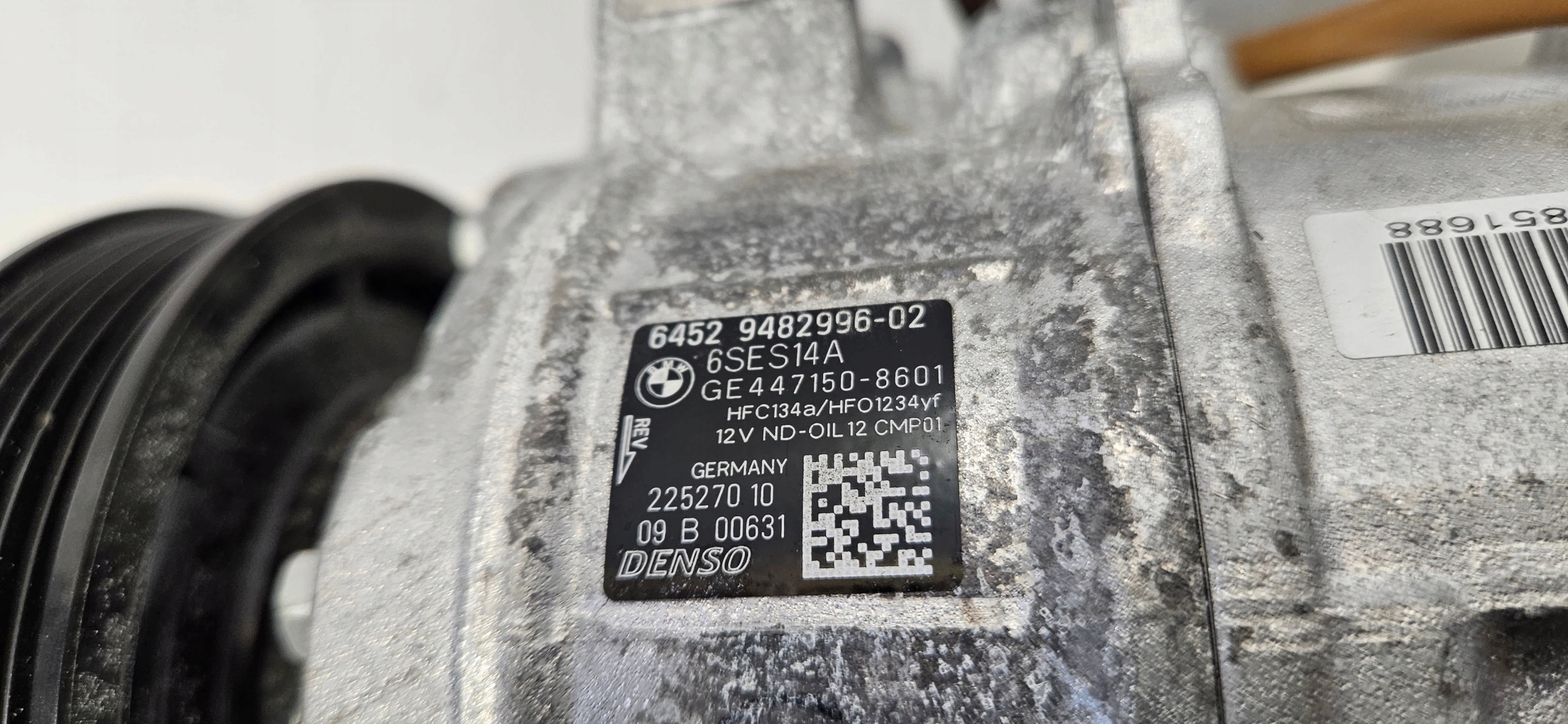 compressor; of the air conditioning BMW OE 9482996-02