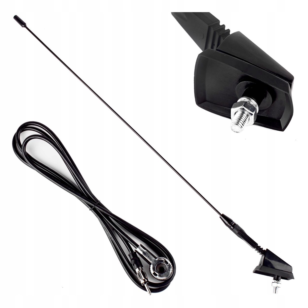 

Antena Samochodowa Bat Masz 41cm 5mm adapter AMiO