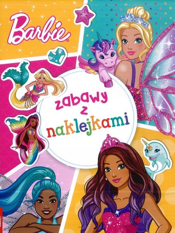 ZABAWY Z NAKLEJKAMI - BARBIE