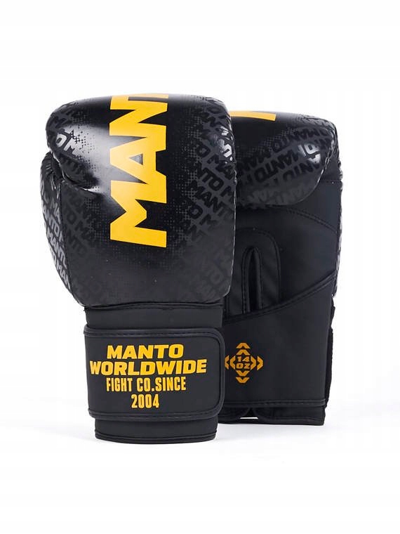 Manto Rękawice Boks Muay Thai Prime Lakierowana Skóra 2.0 Pro 14 Oz