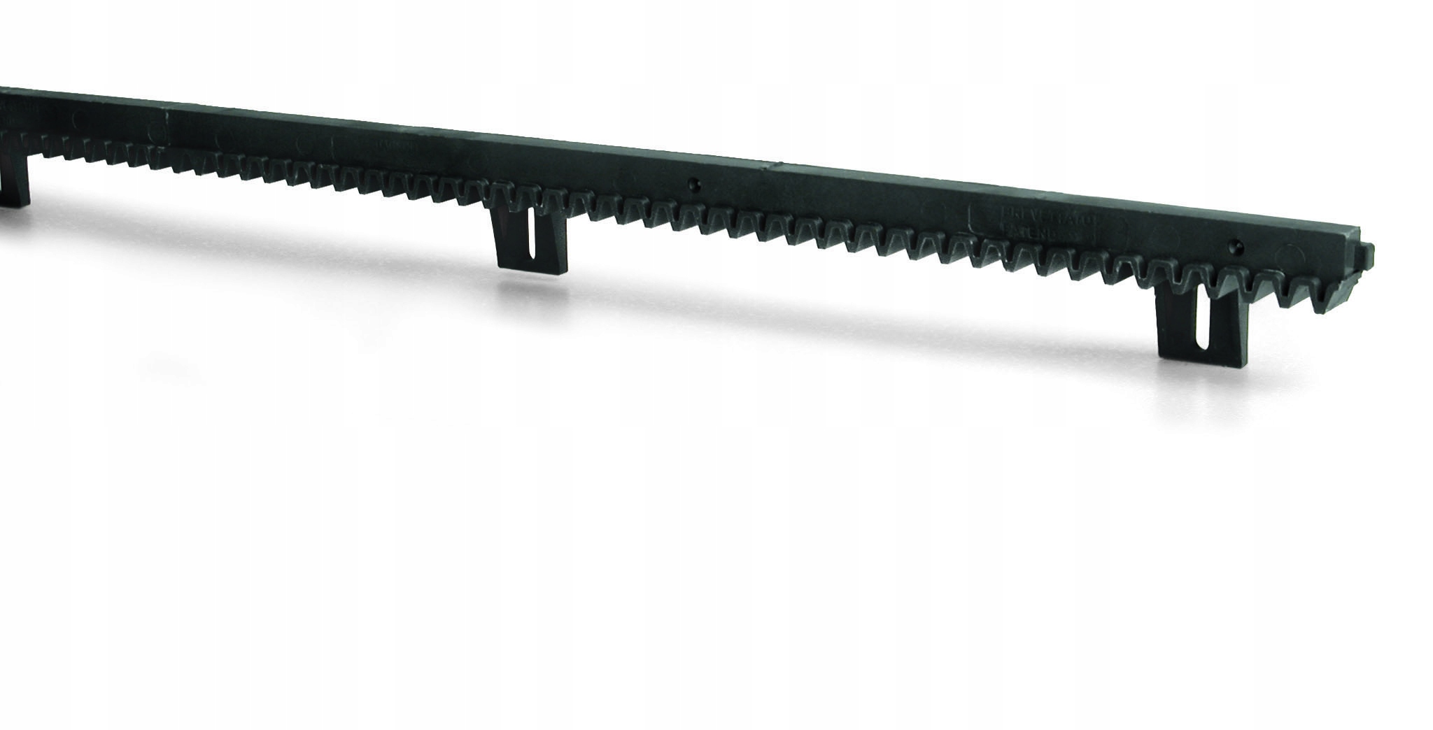 Listwa zębata nylonowa rdzeń stalowy - 1000mm do brama przesuwna