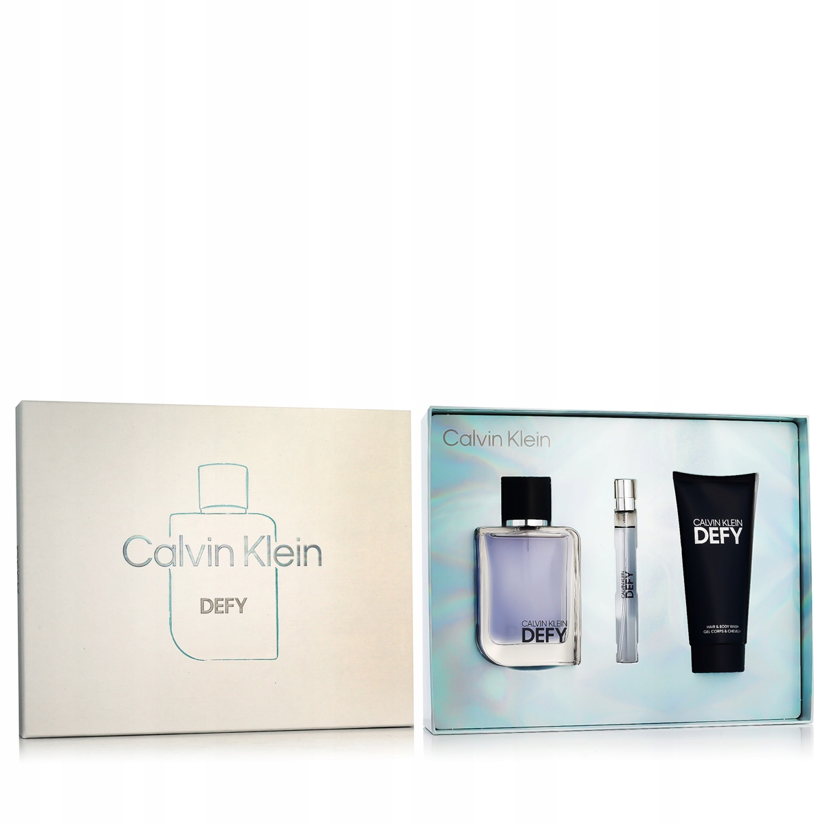 Sada parfémů pro muže Calvin Klein Defy 3 díly