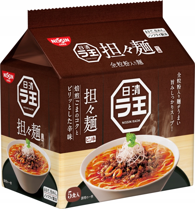 

Nissin Raoh Japoński Ramen instant Tantanmen 5×95g