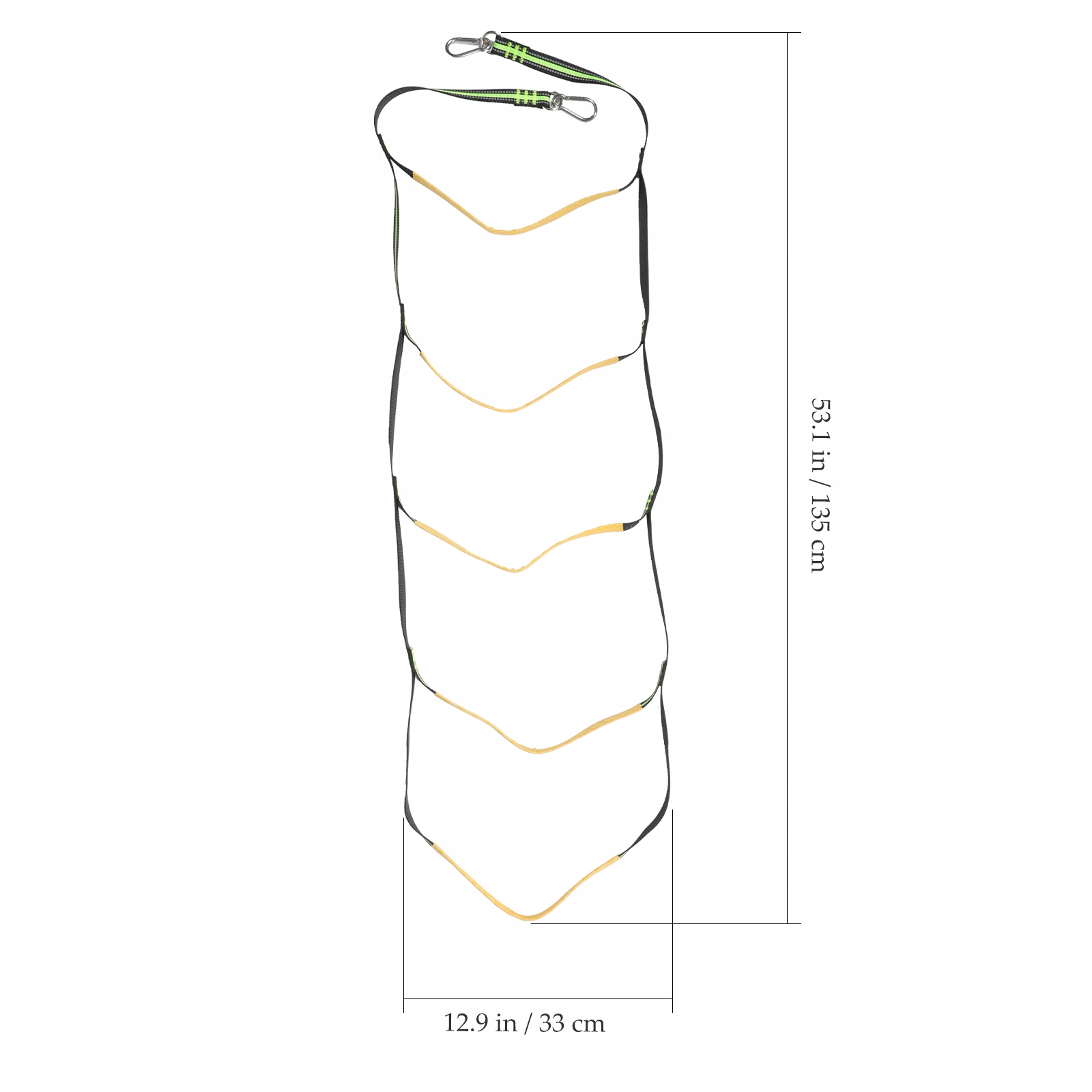 DRABINA ROPOWA KAYAKА ODPORNA NA ZUŻYCIE PROFESJONALNA ŁODOWA DRABINA Materiał inny materiał