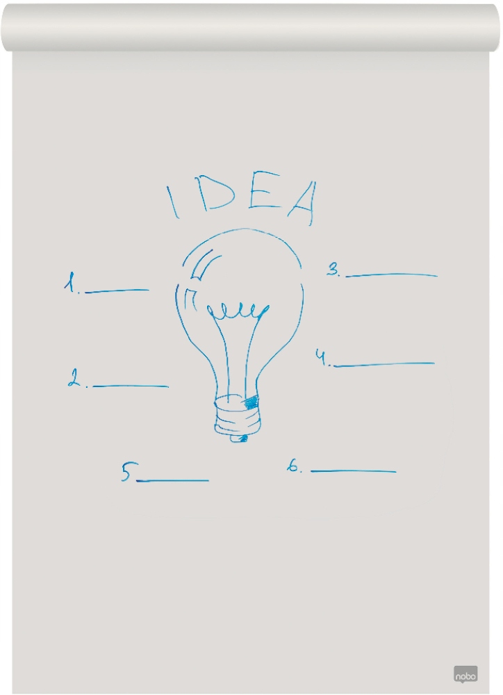 Blok Nobo Recycled do flipcharta 58x81cm, 50 kartek dwustronny Kod producenta 1615660