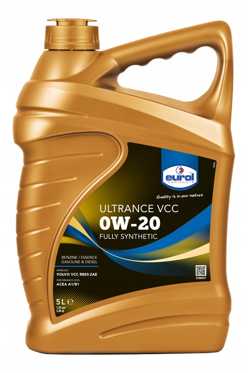Eurol Ultrance VCC 0V20 5L Volvo, VCC RBS0-2AE