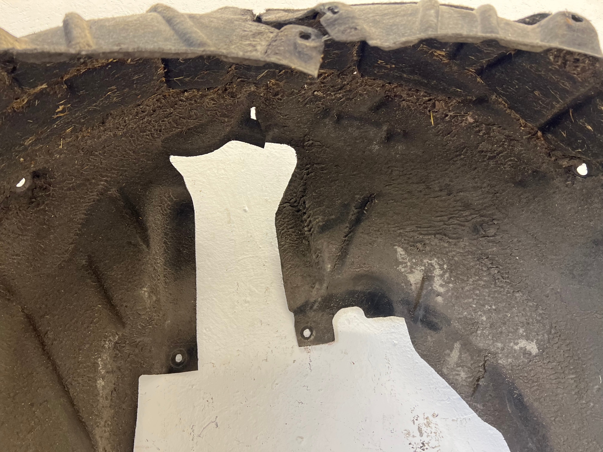mudguard right rear part rear. original AUDI A4 B9 8W KOMBI