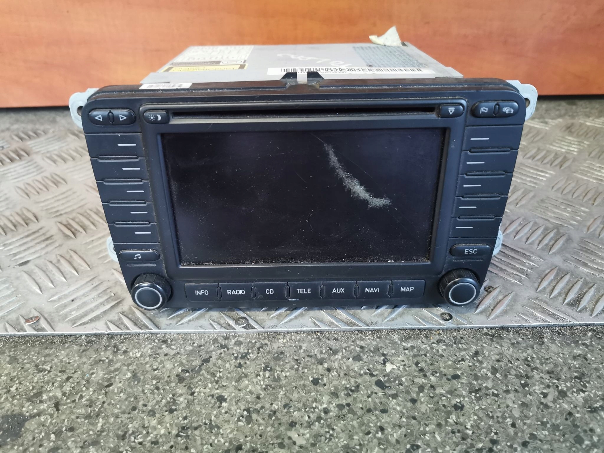 SEAT ALTEA ОРИГІНАЛЬНИЙ НАВІГАЦІЙНИЙ РАДІОПРИЙМАЧ 5P0035192A