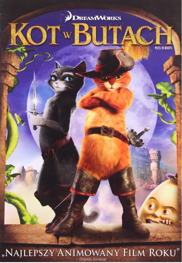 KOT W BUTACH DVD BEZ FOLII