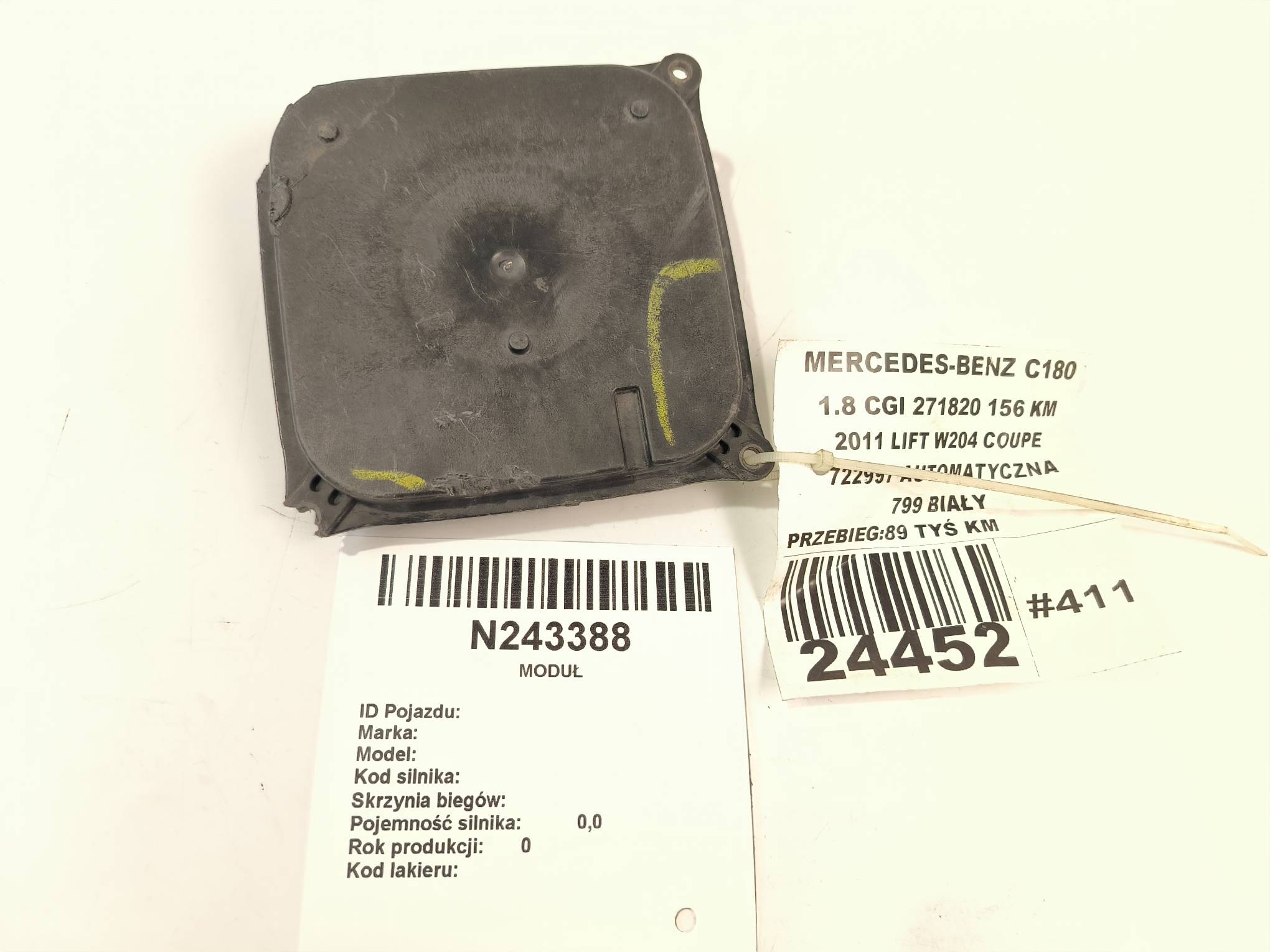 module A2189009901 MERCEDES W 204