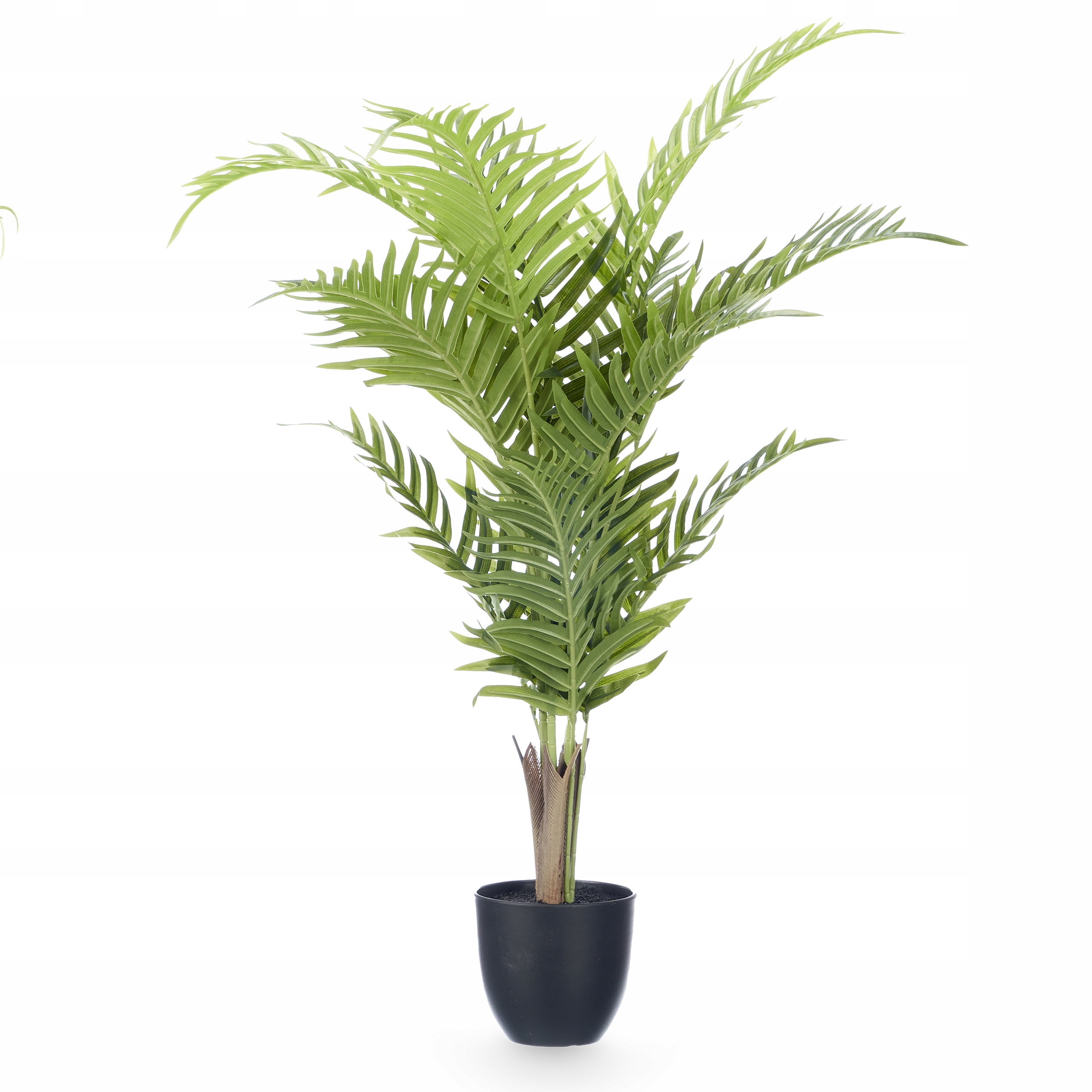 Umělá Palma Zelená V Květináči 90 CM Realistická Plast