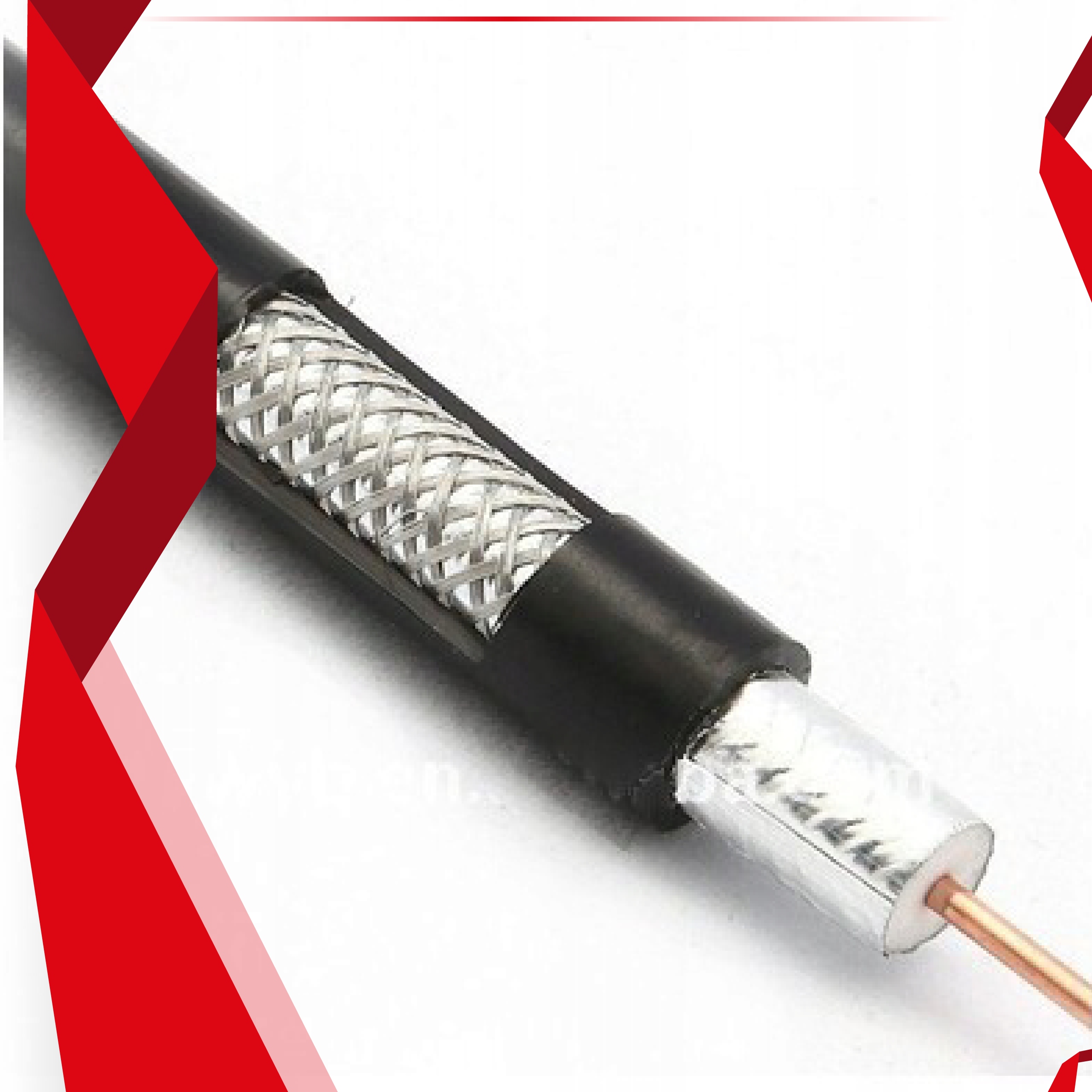 Kabel Koncentryczny Wtyk F Antenowy 16M Zewnętrzny Marka inna