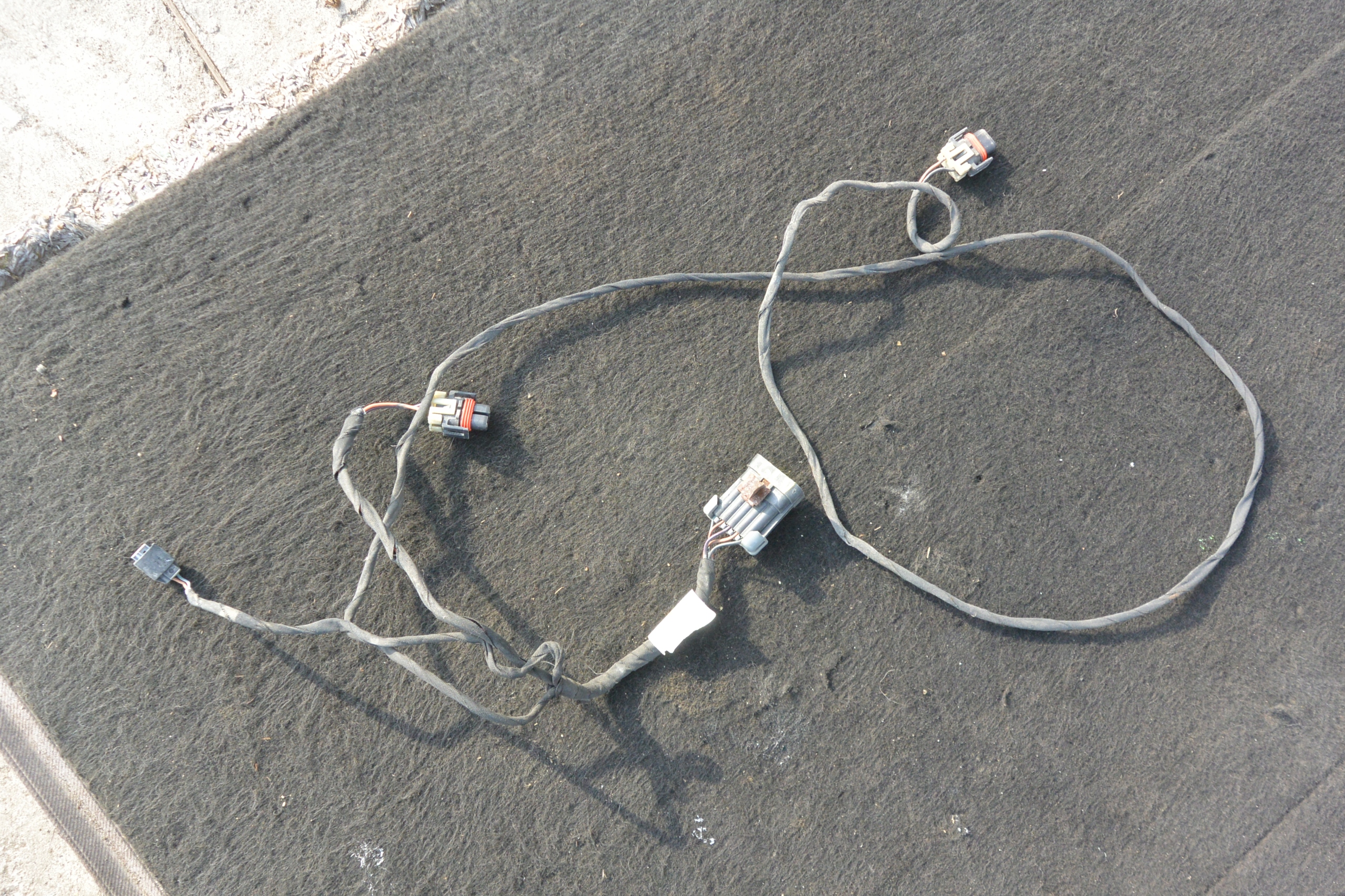 MERCEDES GL 164 wiring ZDERAKA front
