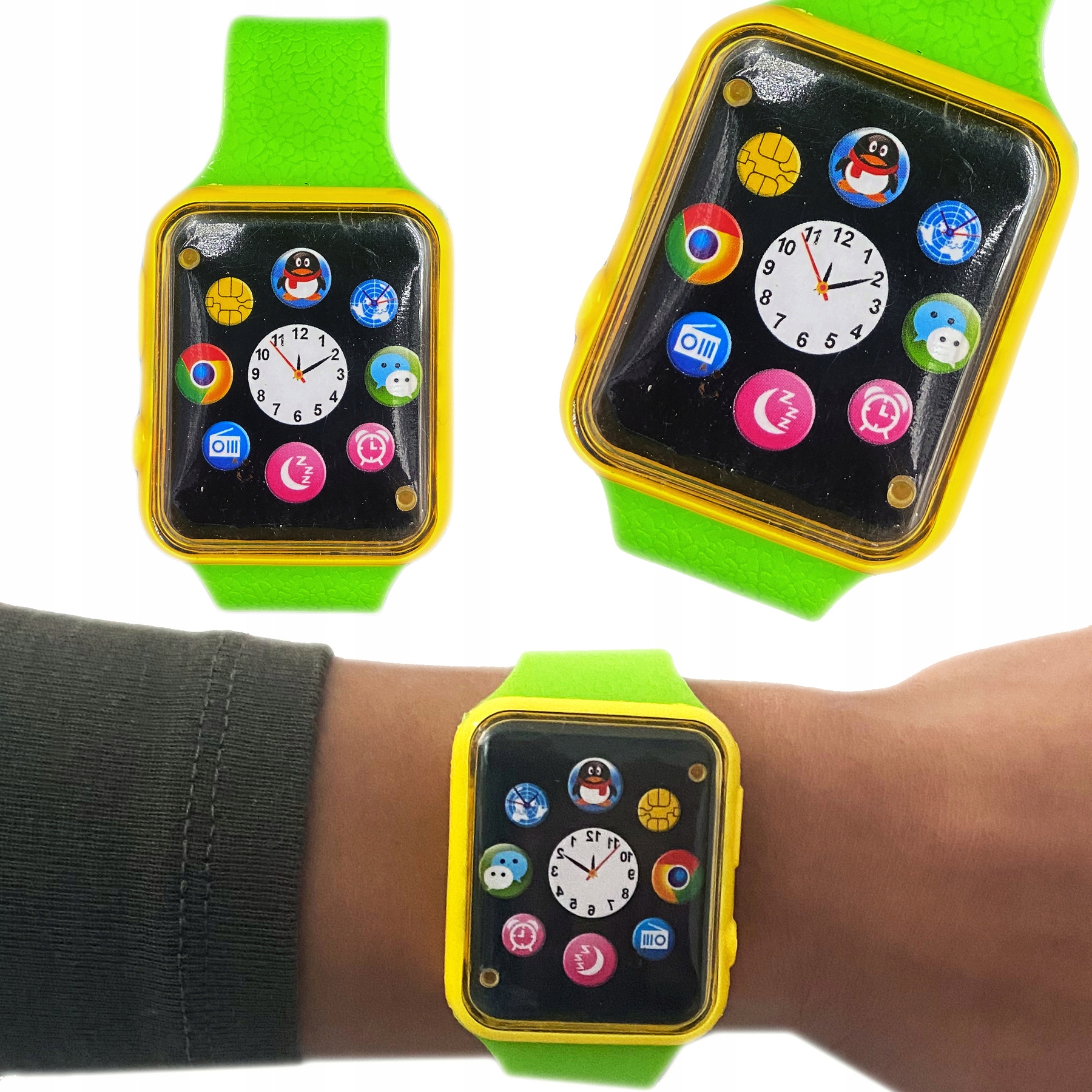 ZABAWKOWY SMARTWATCH DLA DZIECI ZEGAREK KOLOROWY Stan opakowania oryginalne