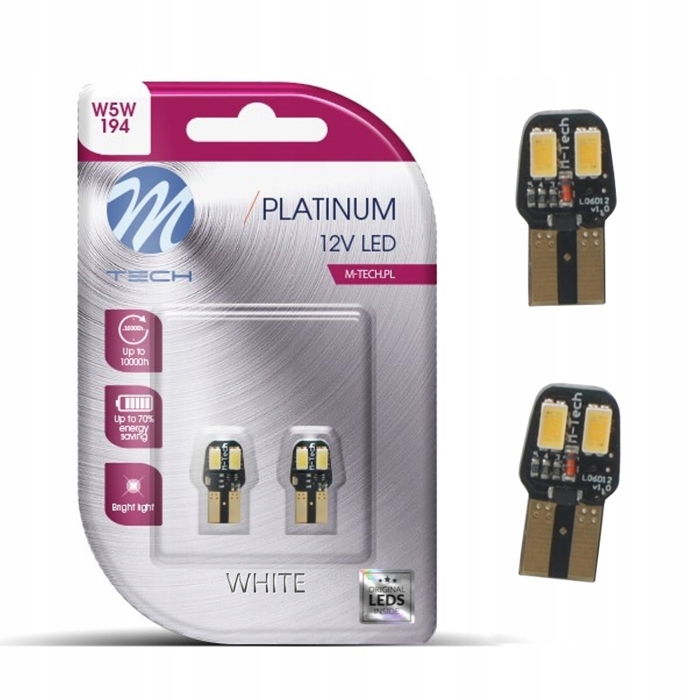 Żarówki Led W5W Cambus 4xLed Osram SMD5630 5700K 2szt.