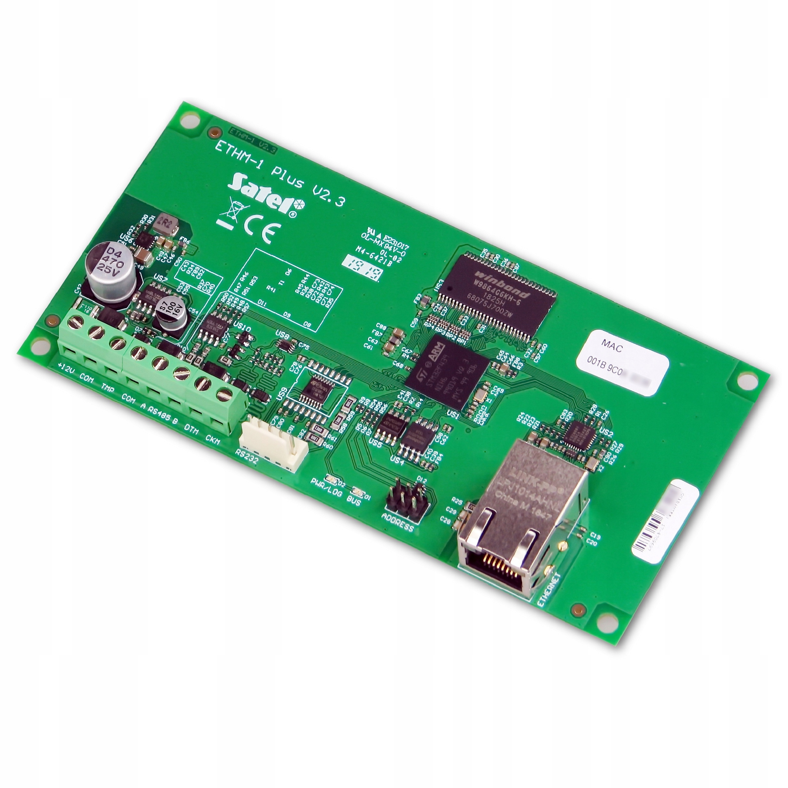 Moduł komunikacyjny Satel ETHM-1 Plus do Fibaro FV