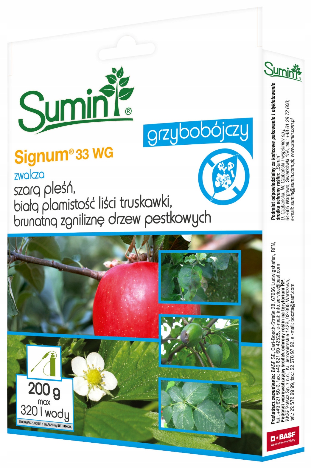 Sumin Signum 33 Wg grzybobójczy szara pleśń 200 g