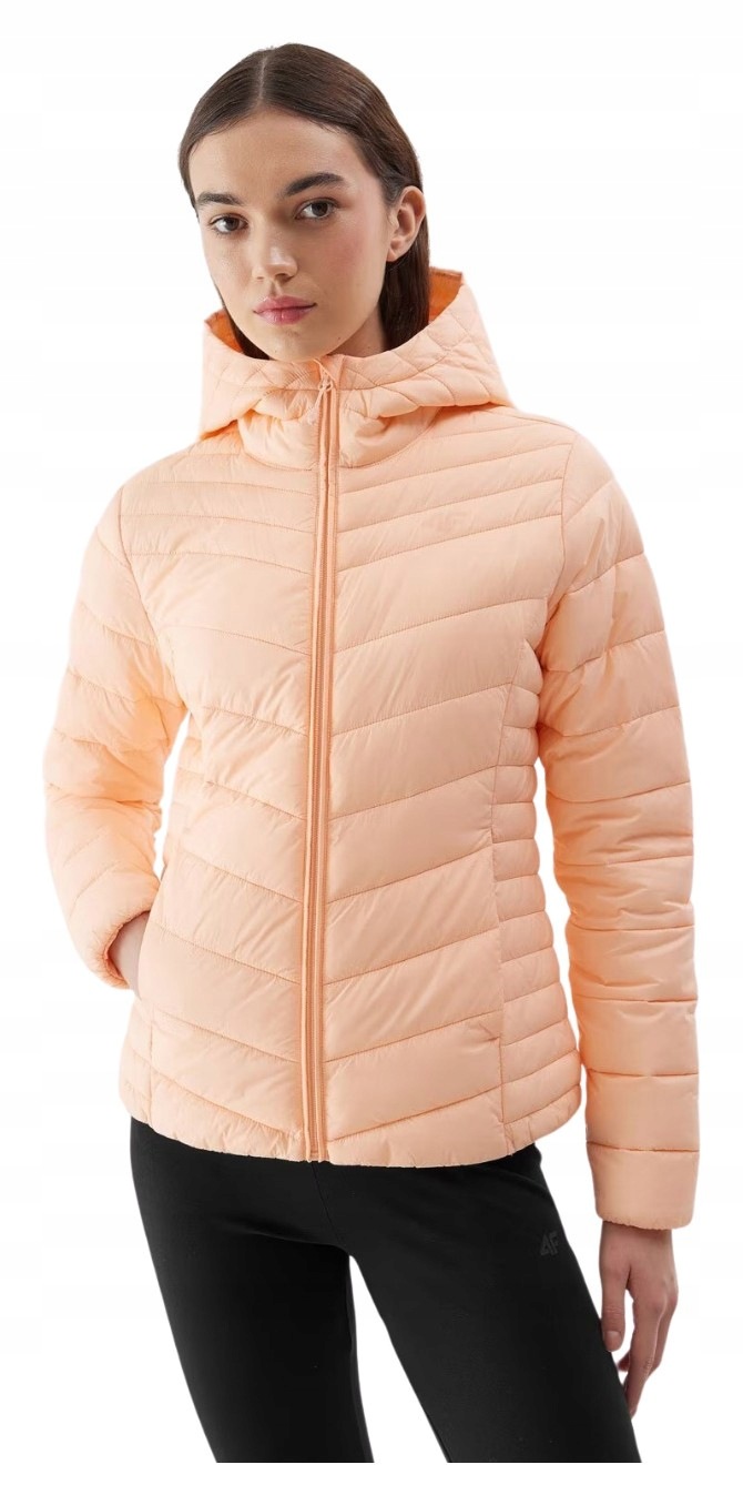 Bunda 4F Pikovaná F351 oranžová 4FWSS24TDJAF351 70S vel. S