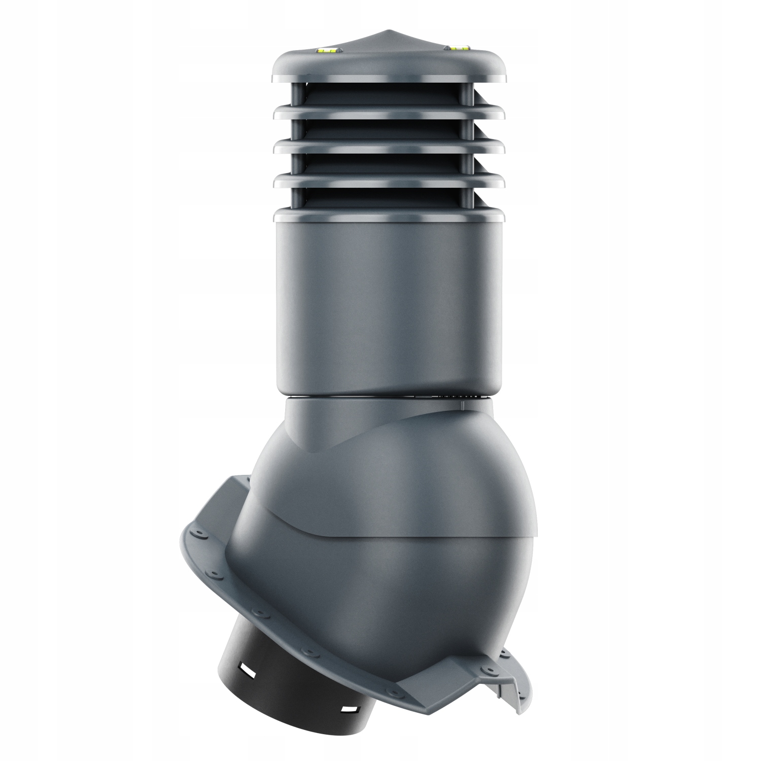 větrací komín Izolovaný průměr 150, Lichobední, T35, Antracit , 7016