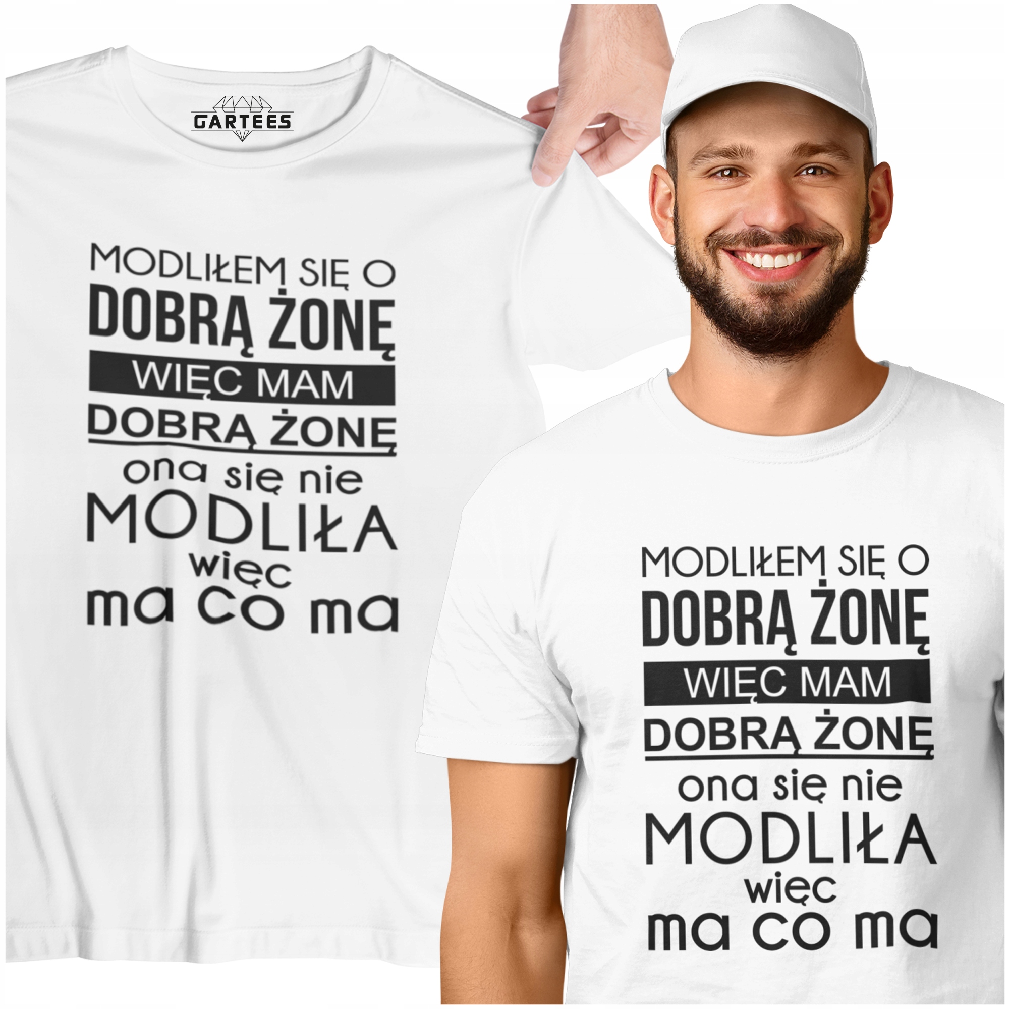 

Koszulka Dla Niego Dobra Żona Ona Ma Co Ma Prezent