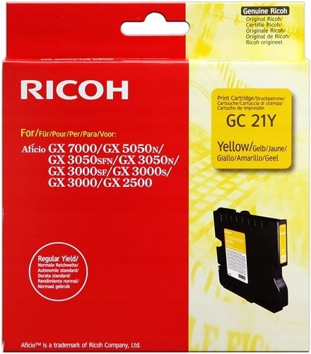 Originální inkoust Ricoh 405535 (žlutý)