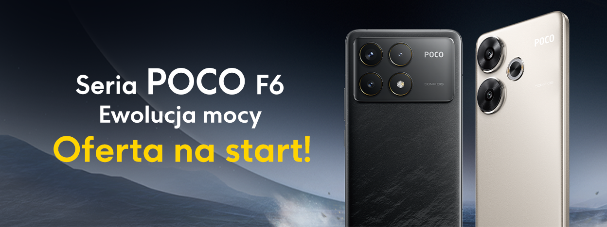 POCO F6 8GB/256GB 本体 SIMフリー POCO F6 8/256GB Czarny - Cena, opinie na Ceneo.pl