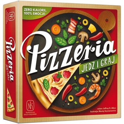 Pizzeria - Jedz i Graj - planszówka o składaniu pizzy