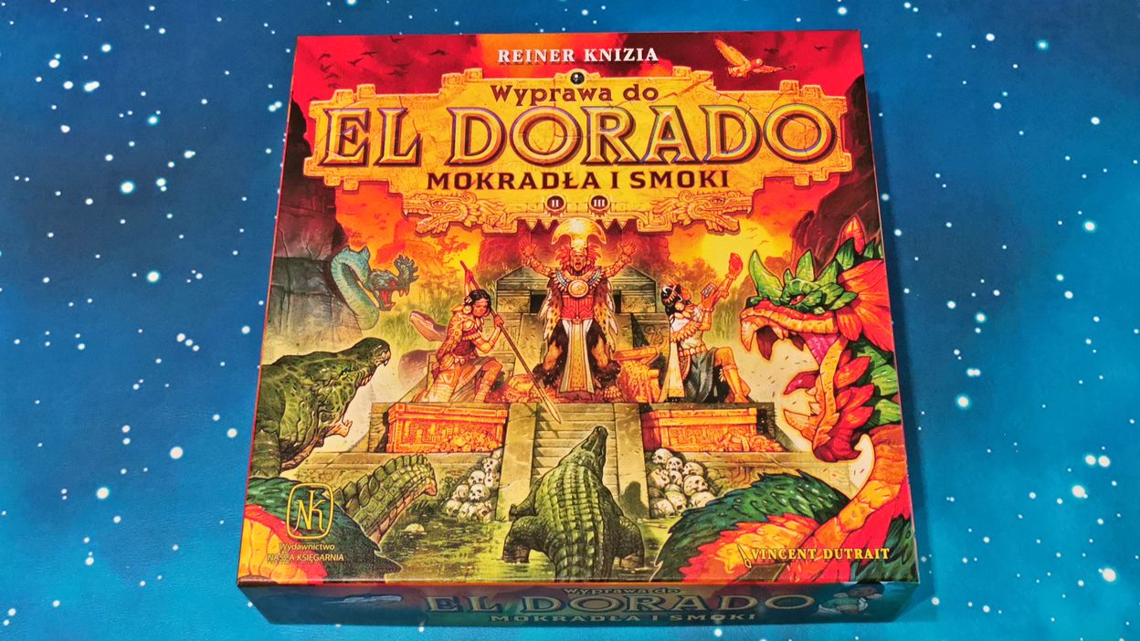 Wyprawa do El Dorado Mokradła i Smoki recenzja gry planszowej
