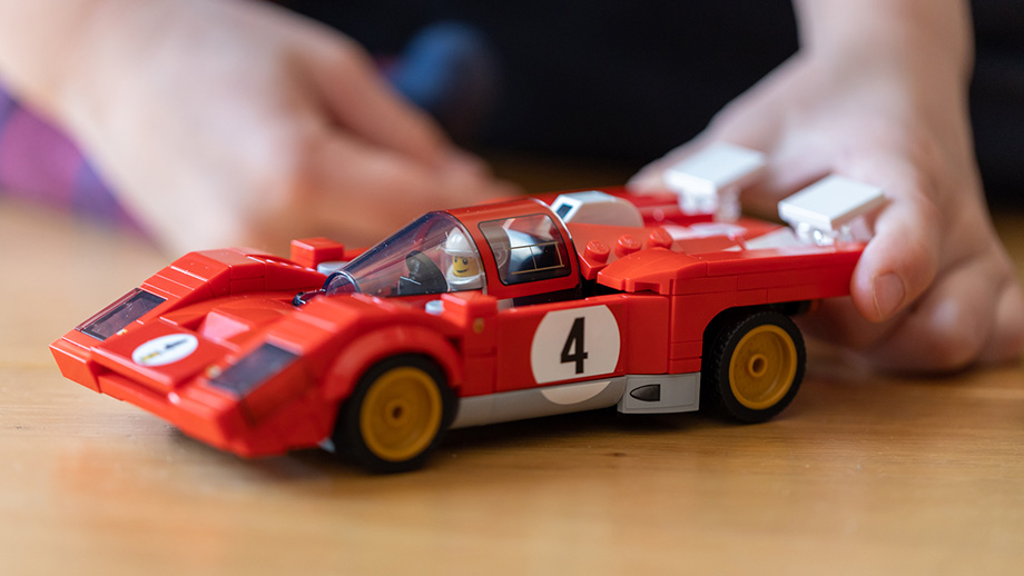Lego Speed Champions Ferrari Car Scale
