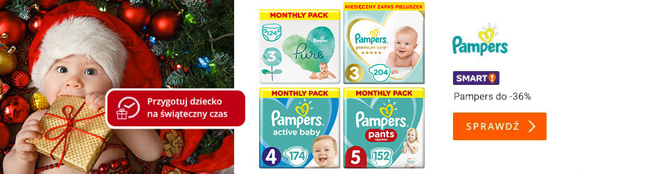 Pampers do -36%