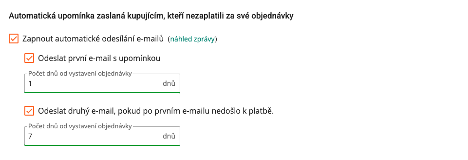 powiadomienie nieoplacony