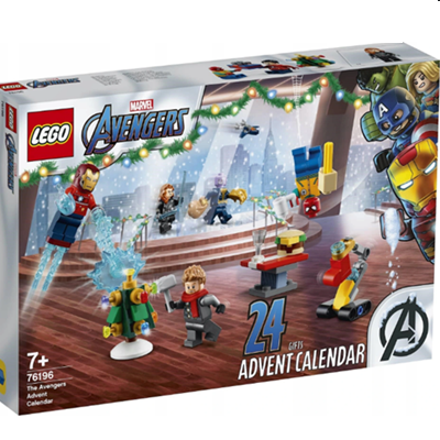adventný kalendár lego marvel 76196