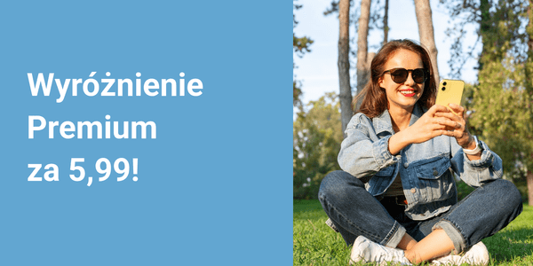 Premium Award, denim jacket, blue, casual outdoor photo.