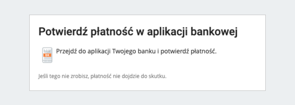 Potwierdź płatność