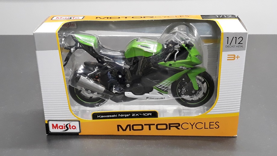 Miniaturowy model motocykla