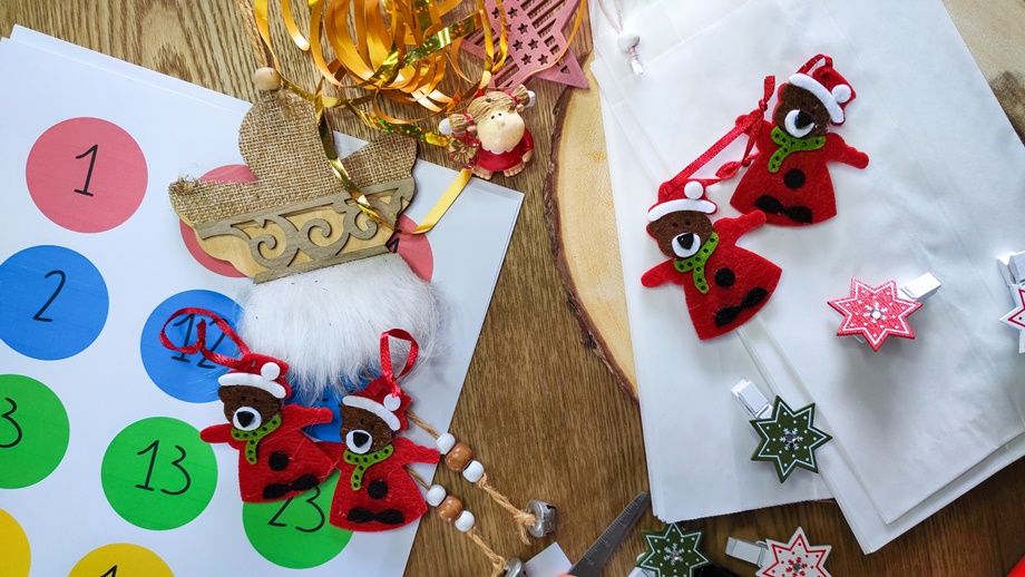 Kalendarz Adwentowy Diy Czyli Prosty Przepis Na Rodzinne Swietowanie Bozego Narodzenia Allegro Pl