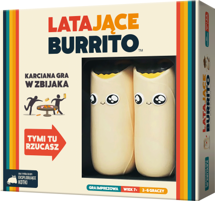 „Latające Burrito” – karcianka połączona ze zbijakiem.