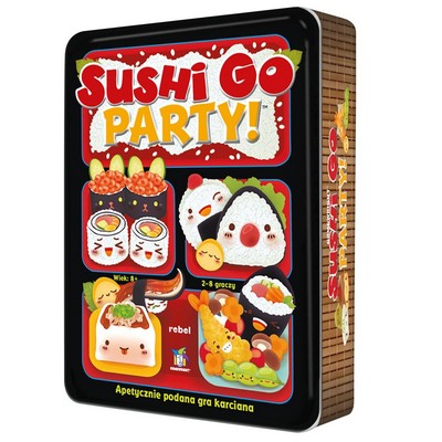 Sushi Go Party - smakowita gra imprezowa o zbieraniu przysmaków