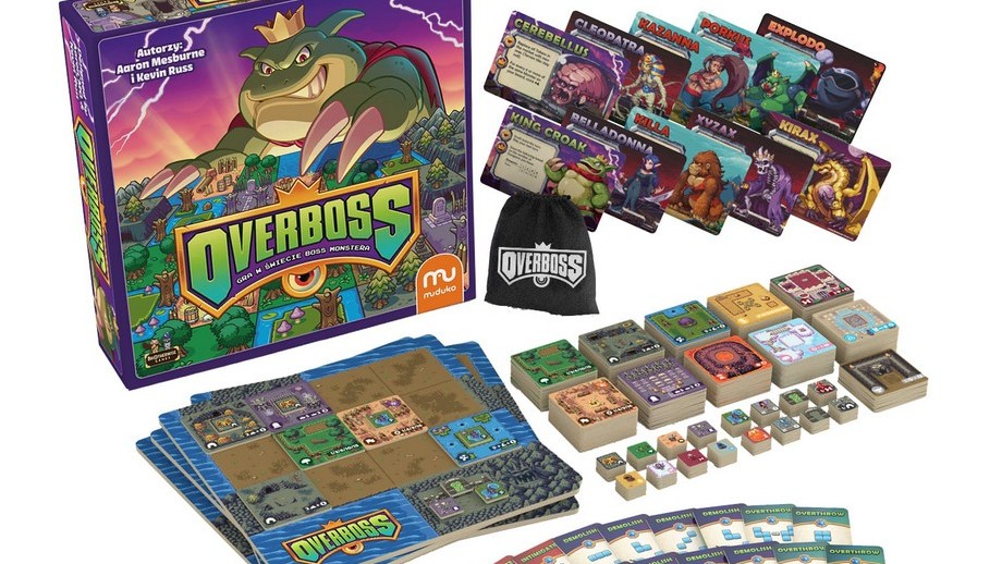 Overboss - gra planszowa w uniwersum Boss Monster