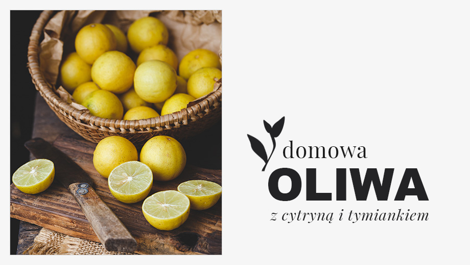 olivový olej s citrónom a tymiánom recept