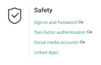 account safety