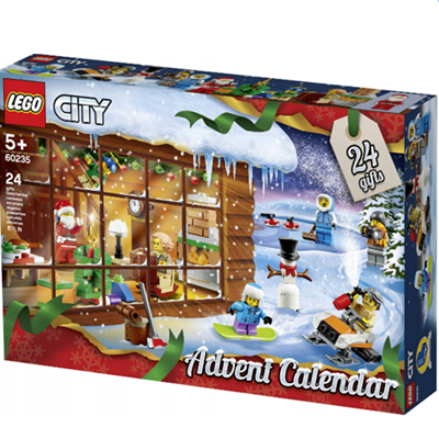 adventný kalendár lego city 60235
