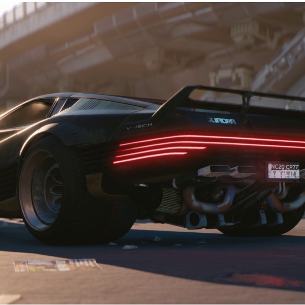 Cyberpunk 2077 тюнинг авто