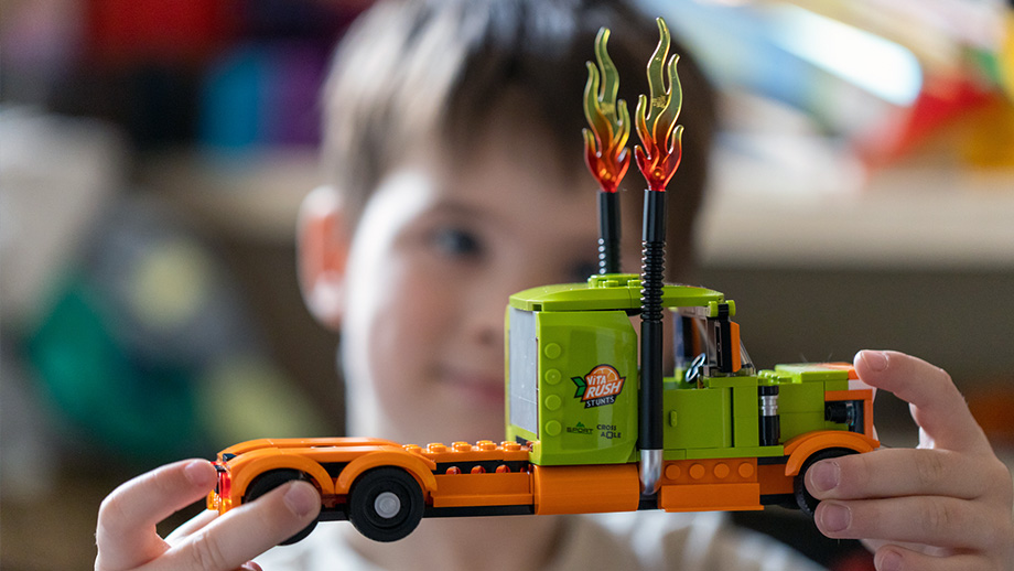 LEGO City: Kaskadérske auto