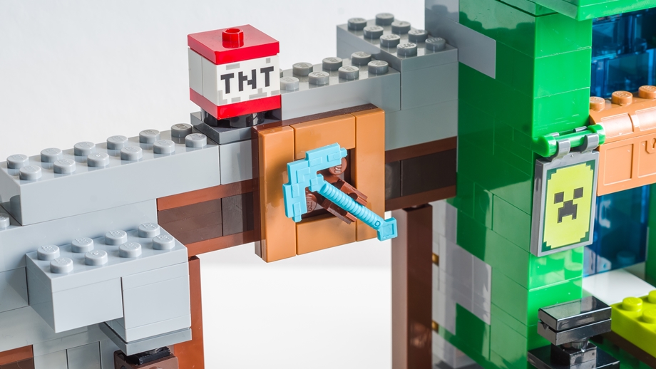 Lego Minecraft �??Kopalnia Creeper?�w�?? 21155 �?? recenzja - Allegro.pl