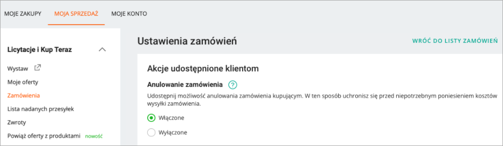 Anulowanie Zakupu Informacje Dla Sprzedajacych Pomoc Allegro