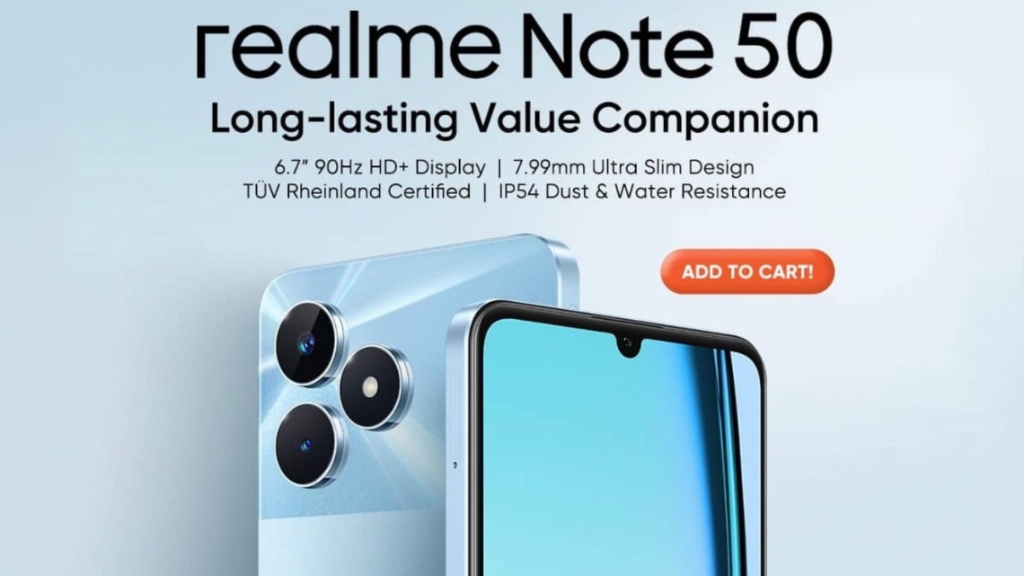 realme Note 50 新品未開封 Smartfon realme Note 50 3 GB / 64 GB 4G (LTE) czarny • Cena