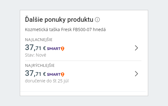 dalsie ponuky produktu
