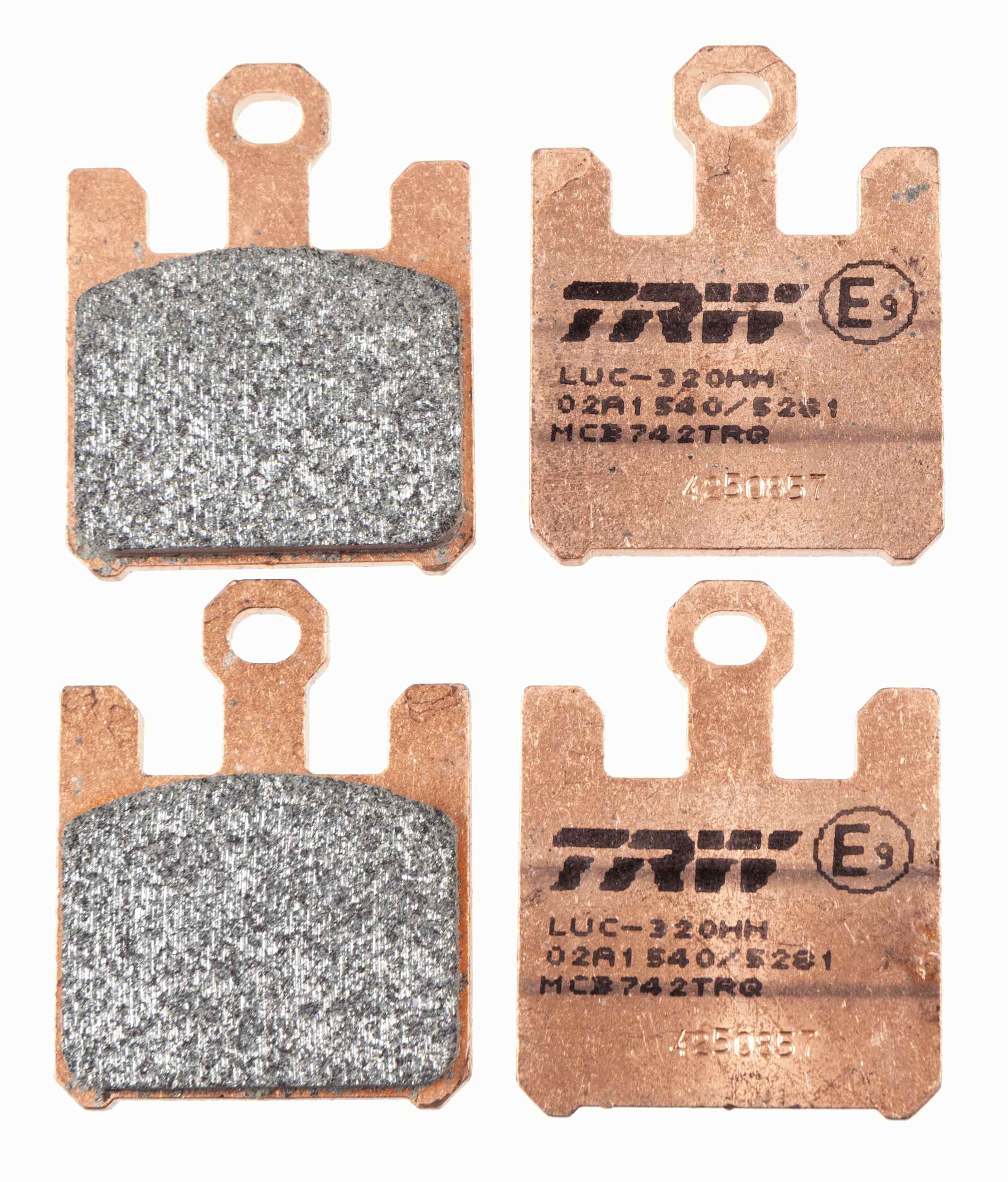 Sada brzdových doštičiek Trw MCB742TRQ, kotúčová brzdy